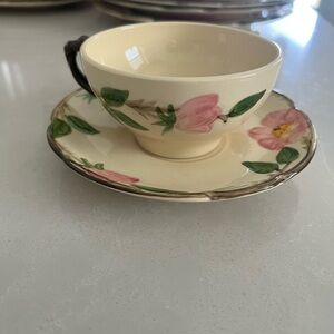 Franciscan Desert Rose Teacup and Saucer